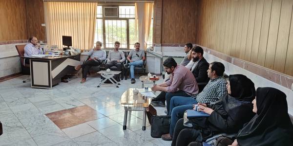 جلسه مشترک دهیاران بخش مرکزی با آقای  بخشدار