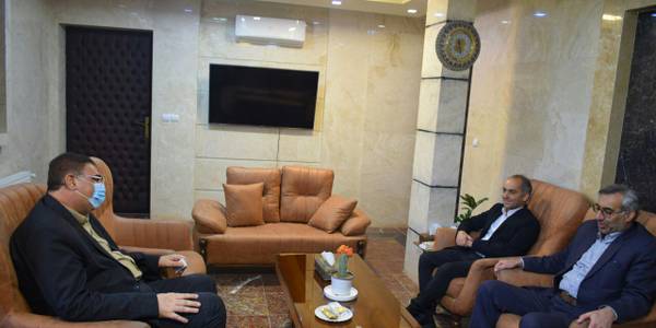 دیدار مدیرکل هواشناسی استان مرکزی با فرماندار شهرستان محلات