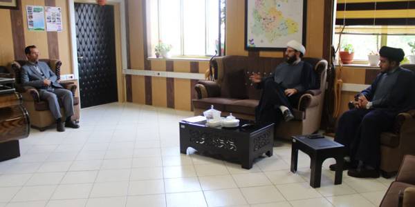 برگزاری نشست مدیرکل دفتر امور روستایی و شوراها با مدیرکل سازمان تبلیغات اسلامی استان و بخشدار ساروق شهرستان اراک
