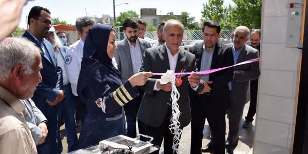 بهره‌برداری از مخزن سوخت استراتژیک اورژانس ۱۱۵ اراک