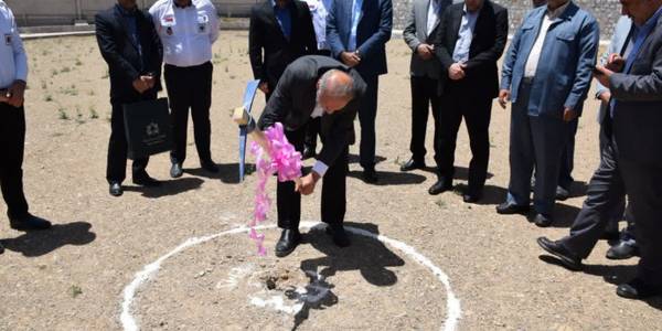 آیین کلنگ زنی فاز دوم پایگاه اورژانس هوایی استان مرکزی