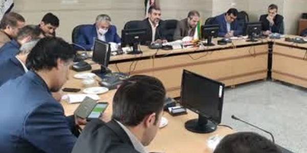 جلسه مشترک فرمانداری شهرستانهای زرندیه و ساوه در خصوص برگزاری انتخابات