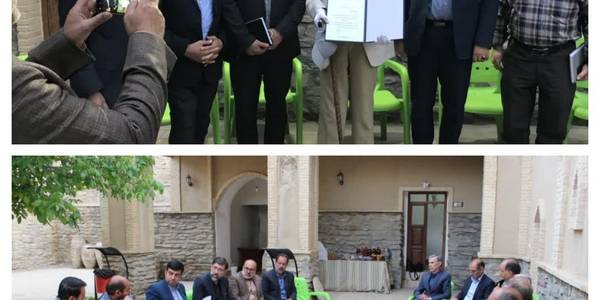 🔹نشست اعضای هیات امنای منزل امیرکبیر وبررسی وآسیب شناسی بنای تاریخی در منزل امیرکبیر