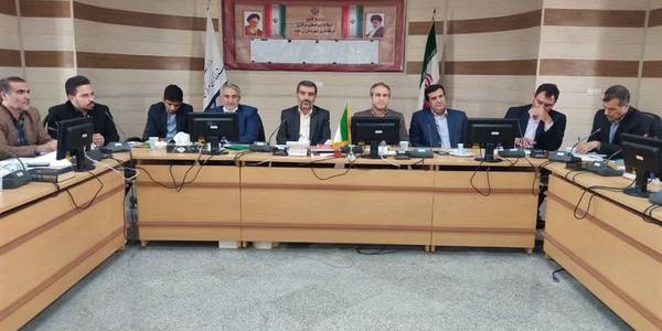 جلسه بررسی مشکلات زیر ساختی در حوزه انتخابات در شهرستان های ساوه و زرندیه