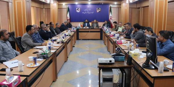 جلسه کارگروه پدافند غیرعامل شهرستان ساوه