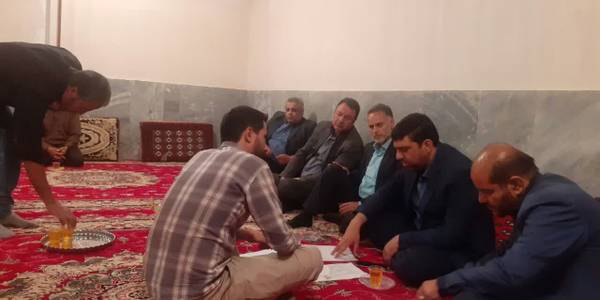 🇮🇷 بازدید  هادی فرماندار  شهرستان اراک از روستای ابراهیم آباد  فراهان از توابع بخش مرکزی
