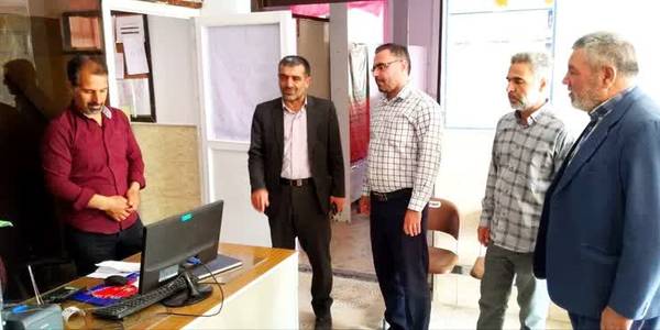 بازدید از مرکز جامع سلامت روستای  دوزج