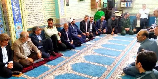 دیدار چهره به چهره در  روستای چناقچی علیا و بررسی مشکلات روستا