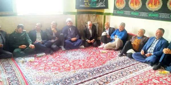 مراسم دهه کرامت در مسجد جامع روستای چهارحد