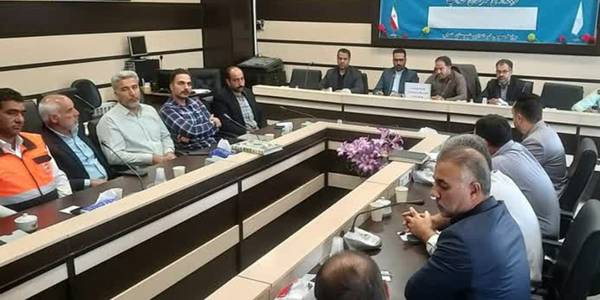 برگزاری جلسه مشترک کارگروه پدافند غیر عامل و مدیریت بحران شهرستان خنداب