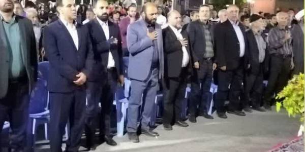 مراسم استقبال از کاروان زیر سایه خورشید با حضور سرپرست فرمانداری در شهر شهباز