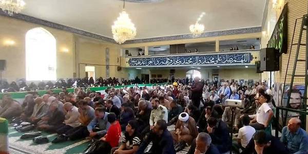 حضور معاون سیاسی در یادواره شهدای نراق