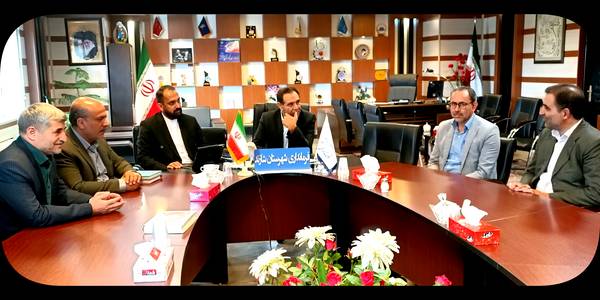 دیدار و نشست سرپرست فرمانداری با چند تن از روسای ادارات شهرستان