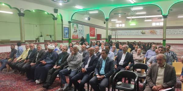 حضور مسئولین در روستای چمران