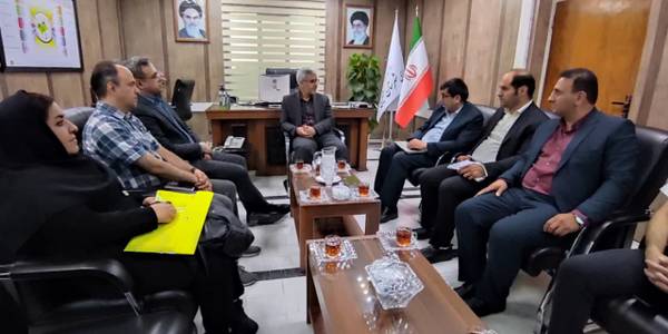 نشست فرماندار شهرستان خمین با مدیر عامل ساتبا برگزار شد