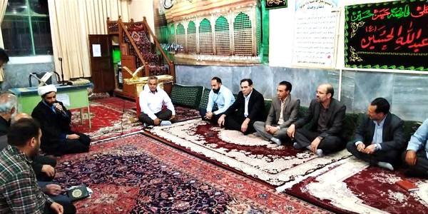 حضور سرپرست فرمانداری شهرستان شازند در روستای حصار بخش زالیان و برگزاری ملاقات مردمی