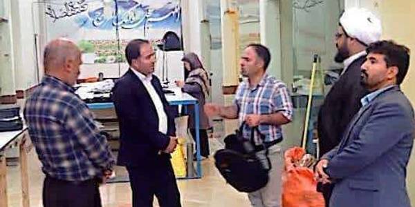 بازدید فرماندار از مرکز کارآفرینی بخش قره چای