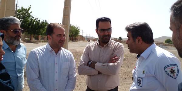 بازدید میدانی از پایگاه های اورژانس شهرستان خنداب