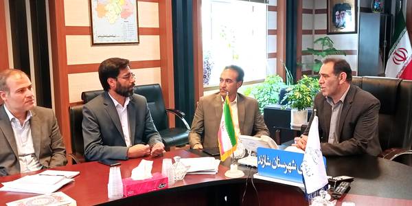 دیدار و نشست سرپرست فرمانداری شهرستان شازند با مدیرکل اداره تعاون، کار و رفاه اجتماعی استان مرکزی .