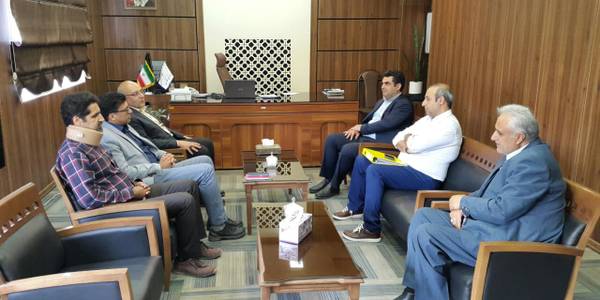 دیدار معاونین اداره کل نوسازی مدارس استان مرکزی با معاون فرماندار شهرستان محلات