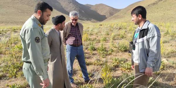 فرماندار ، امام جمعه و رئیس دادگستری شهرستان از تعدادی از زیستگاه های حفاظت شده خمین بازدید کردند