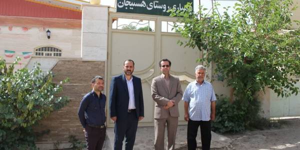 بازدید مدیر کل دفتر امور روستایی و شوراها از تعدادی از روستاهای بخش مرکزی شهرستان دلیجان