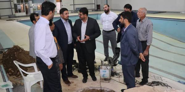 در راستای سرکشی از اماکن ورزشی سطح استان