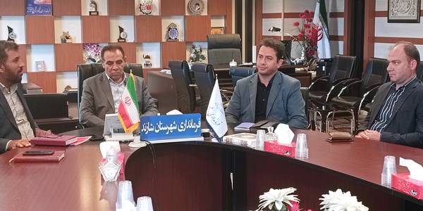 دیدار و نشست سرپرست فرمانداری شهرستان شازند با اعضای شورای اسلامی شهرستان (فرادست ).