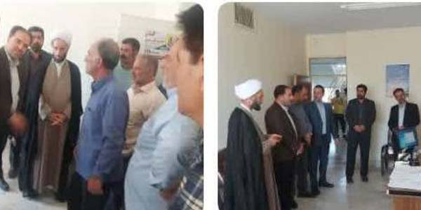 ""بازدید فرماندار خنداب از جهاد کشاورزی ""