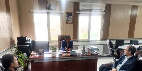 دیدار مدیر کل آموزش فنی و حرفه ای استان مرکزی با فرماندار