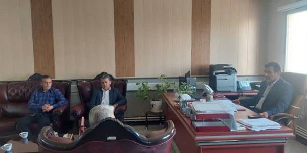 دیدار فرماندار با مدیریت جهاد کشاورزی در هفته جهاد کشاورزی