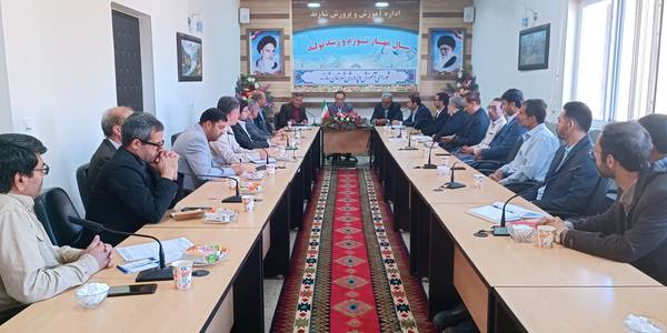 برگزاری جلسه شورای آموزش و پرورش شهرستان شازند .