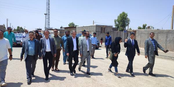 سفر سفیر ژاپن به ساوه و بازدید از مهمانشهر شهید ناصری