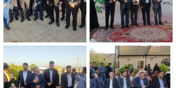 🌺همزمان با جشن سالروز ازدواج حضرت علی (ع) و حضرت فاطمه (س), آیین واگذاری زمین به خانواده های سه فرزندی