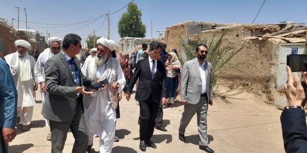 یازدید معاون سیاسی استاندار مرکزی و هیات همراه از مهمانشهر شهید ناصری ساوه