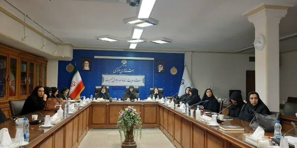 جلسه ویدئو کنفرانسی با امور زنان وخانواده وزارت کشور با موضوع گام دوم  تحول راهبردی  جمعیت با حضور مفتح زاده مدیر کل دفتر امور بانوان و خانواده ،پرسنل دفتر و مشاورین  بانوان فرمانداری های شهرستان های تابعه  استان در محل استانداری برگزار گردید .  ٣١-٠٣-١٤٠٢