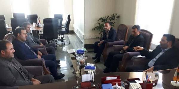 دیدار مدیرکل راه و شهرسازی استان با احدی فرماندار