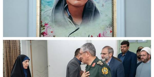 💠دیدارامیر هادی  فرماندار اراک با خانواده شهید احسان قدبیگی