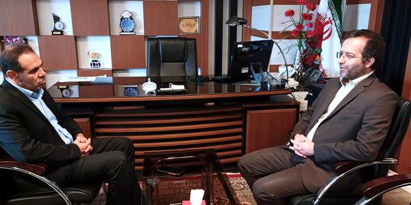 دیدار و نشست سرپرست فرمانداری با مدیرکل دفتر امور روستایی و شوراهای اسلامی استانداری مرکزی