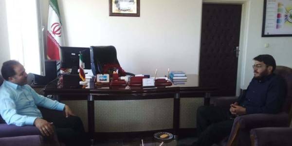 دیدارمدیرکل مدیریت بحران استانداری با فرماندار