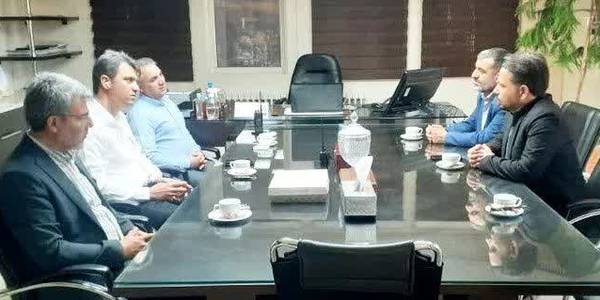 بازدید فرماندار از شرکت ارکان سازه به مناسبت روز صنعت و معدن