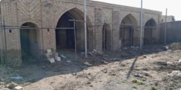 باز سازی و احیا یکی آثار فرهنگی ملموس شهرستان کمیجان