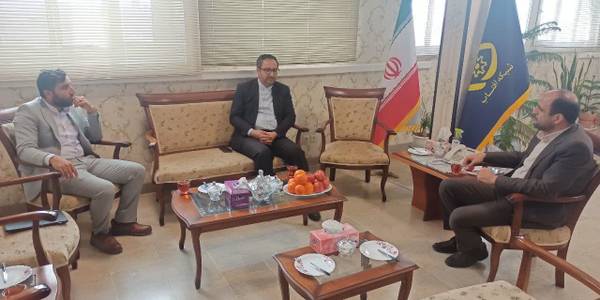 دیدار فرماندار شهرستان کمیجان با مدیرکل صدا و سیمای استان