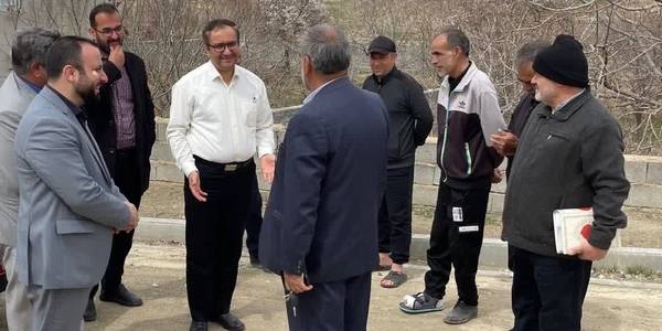 بازدیدهای نوروزی فرماندار و بخشدار مرکزی کمیجان و ‌سرکشی از برخی روستاهای تابعه