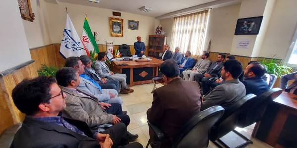 دیدار نوروزی مسئولین شهرستان کمیجان با رییس مجمع نمایندگان استان مرکزی