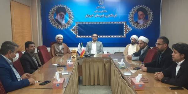 جلسه هماهنگی اردوی دانش آموزان شهرستان کمیجان