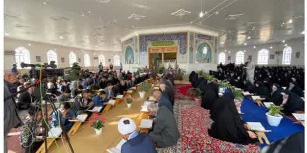 اولین روز از مراسم محفل جزءخوانی قرآن کریم در شهرستان کمیجان برگزار گردید