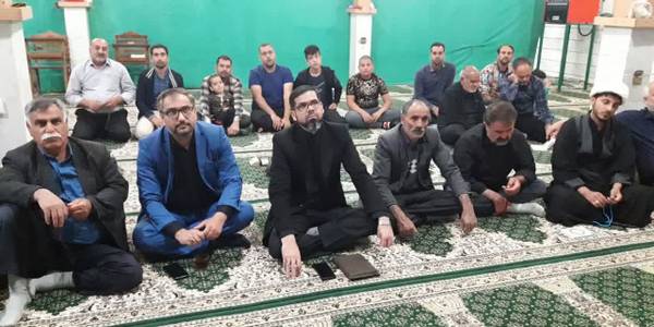 حضور فرماندار ، امام جمعه و بخشدار میلاجرد در مراسم احیای شب قدر روستای سوران