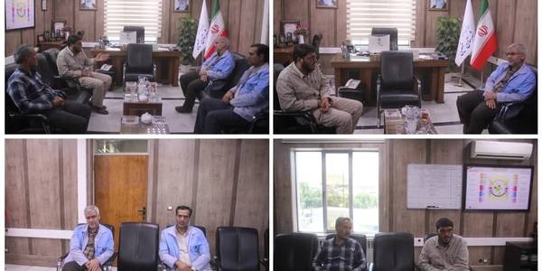 نشست مدیر کل مدیریت بحران با فرماندار شهرستان خمین برگزار شد