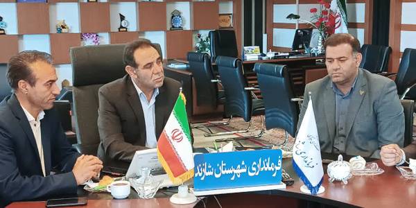 دیدار و نشست سرپرست فرمانداری شهرستان شازند با مدیرکل راه آهن استان مرکزی